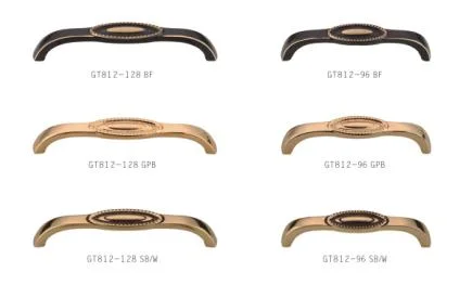 Pure Copper Zinc Alloy Cabinet Handle (GT812-128 BF)